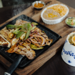 Mexican food photo with EZSoft logo